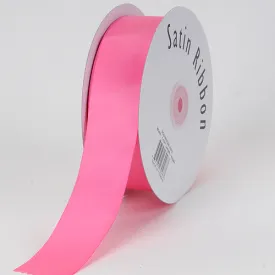 Hot Pink - Satin Ribbon Single Face - ( W: 5/8 Inch | L: 100 Yards )