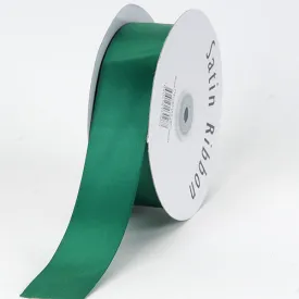 Hunter Green - Satin Ribbon Single Face - ( W: 5/8 Inch | L: 100 Yards )