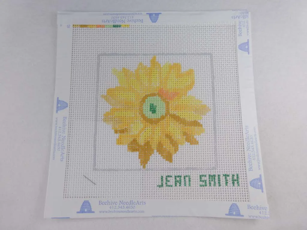 Jean Smith's Design 118C-5 Floral Friends Coaster