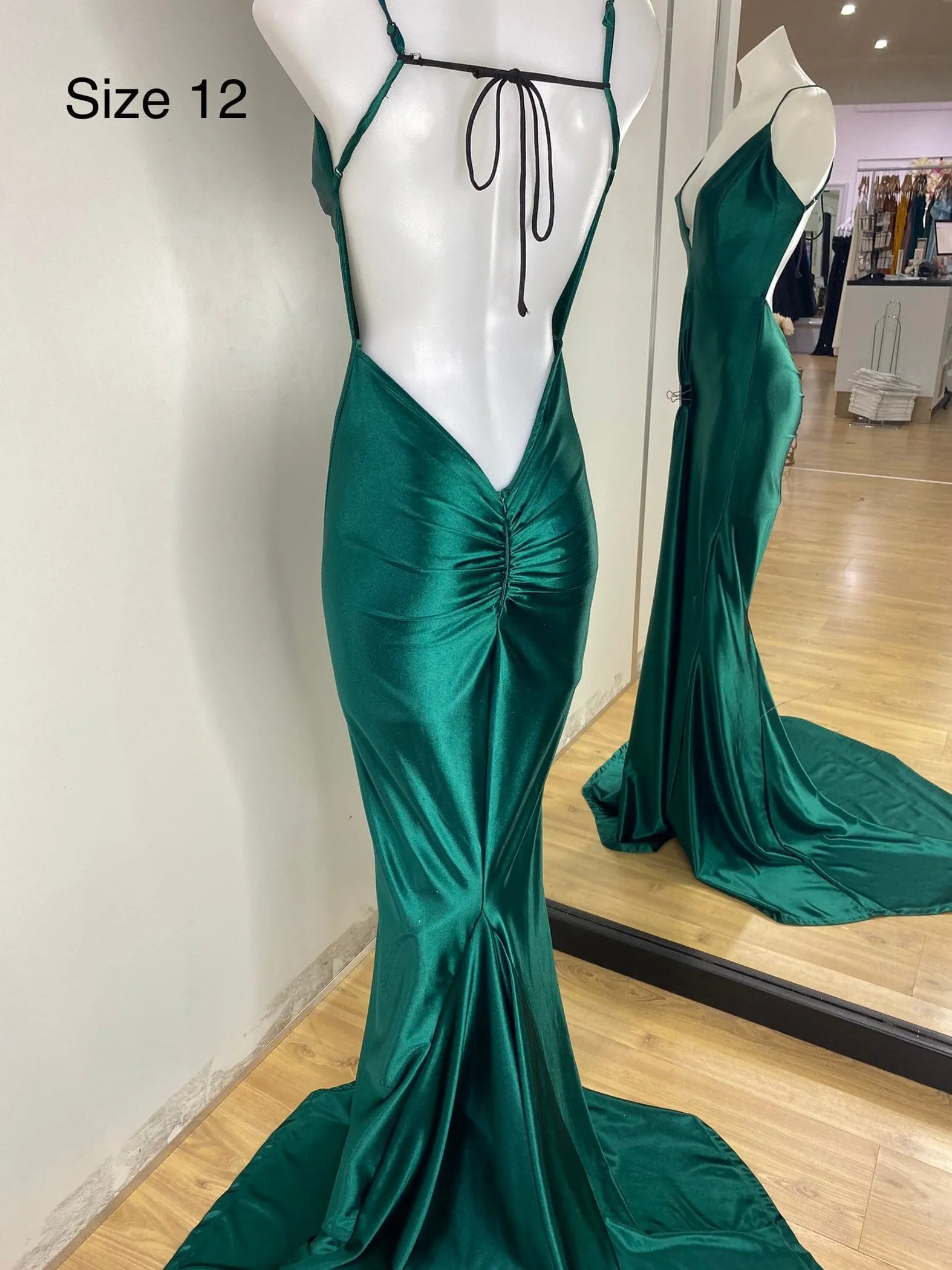 Kendall Formal Gown - Emerald Green [SAMPLE]