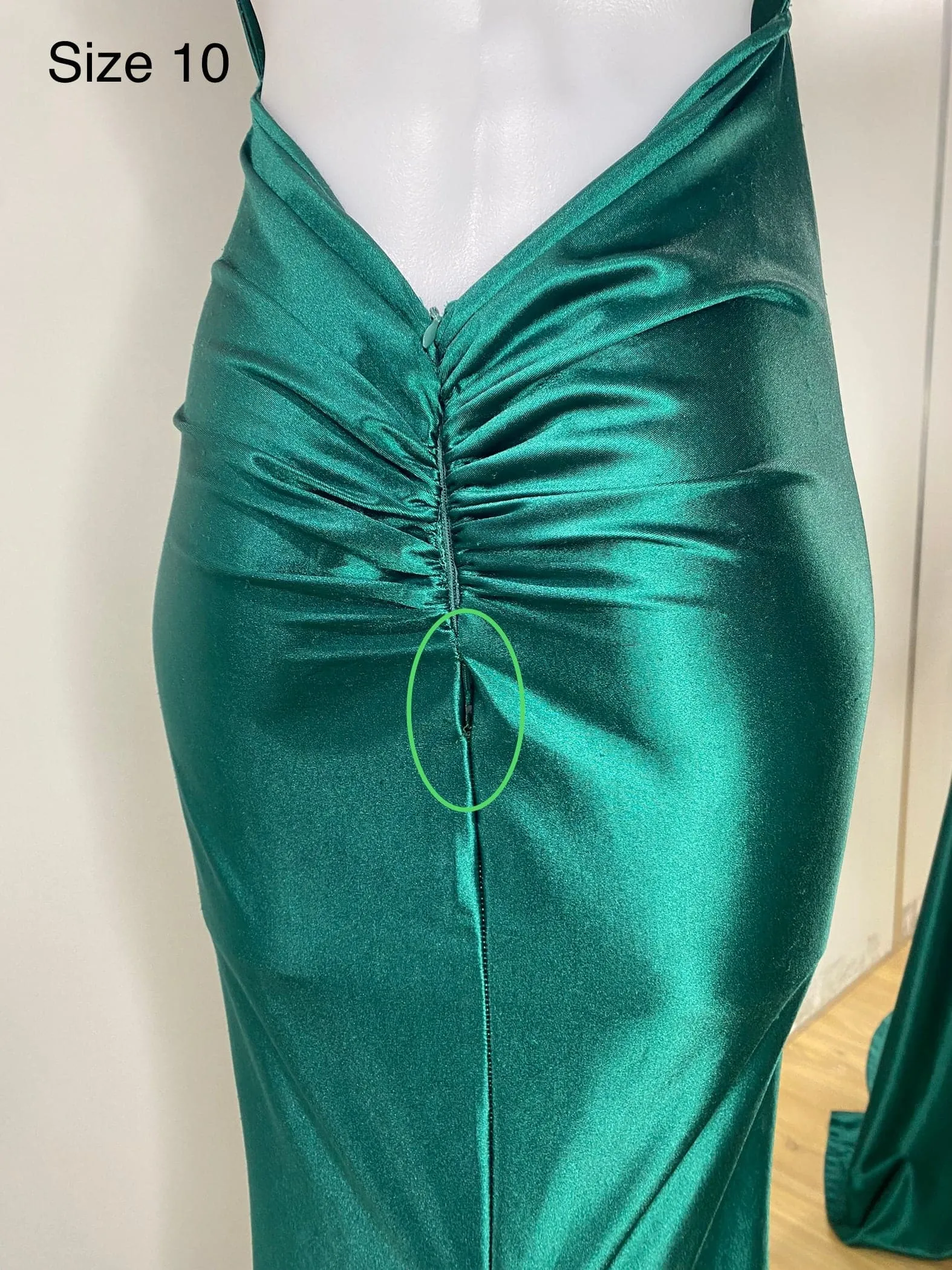 Kendall Formal Gown - Emerald Green [SAMPLE]