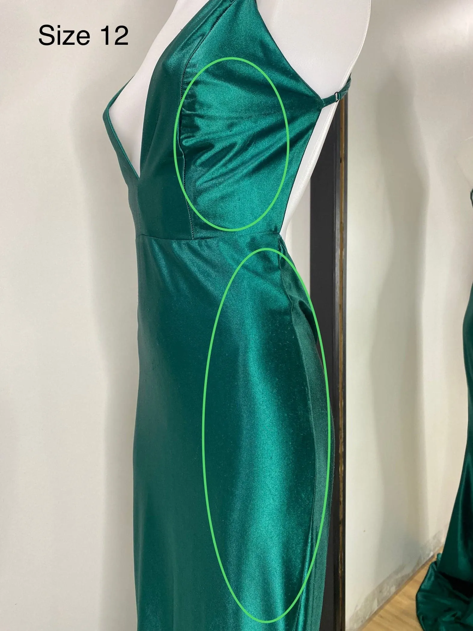 Kendall Formal Gown - Emerald Green [SAMPLE]