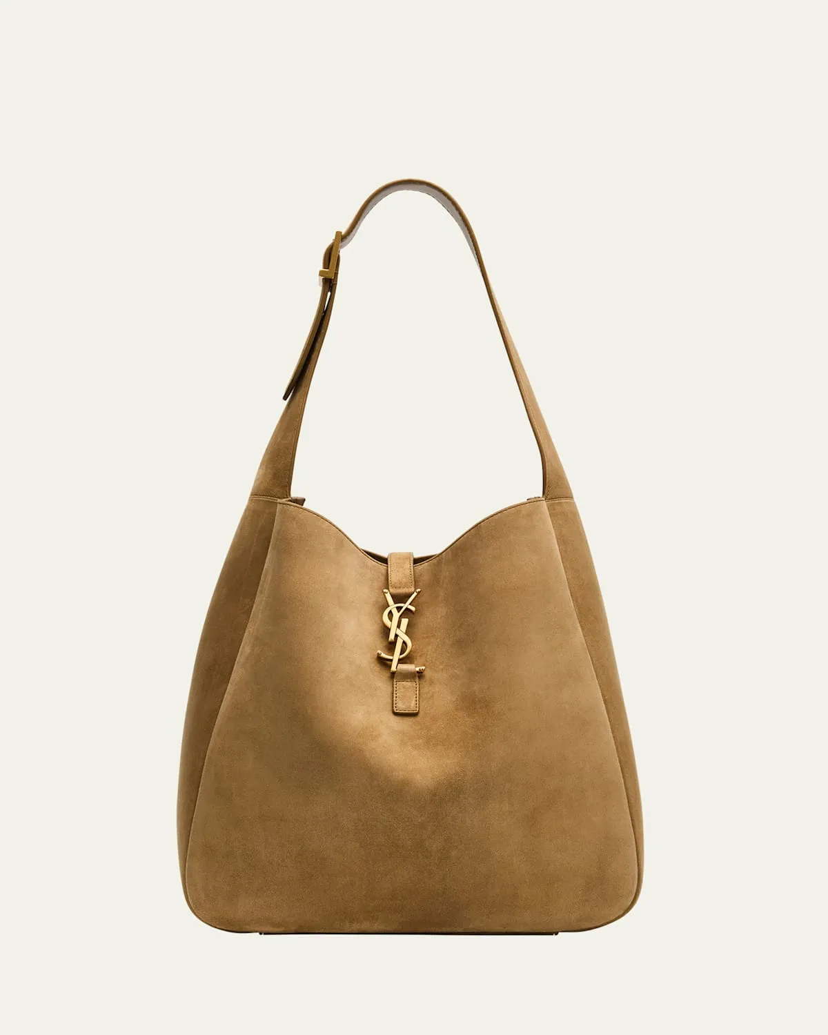 Le 5 A 7 Large YSL Hobo Bag in Suede