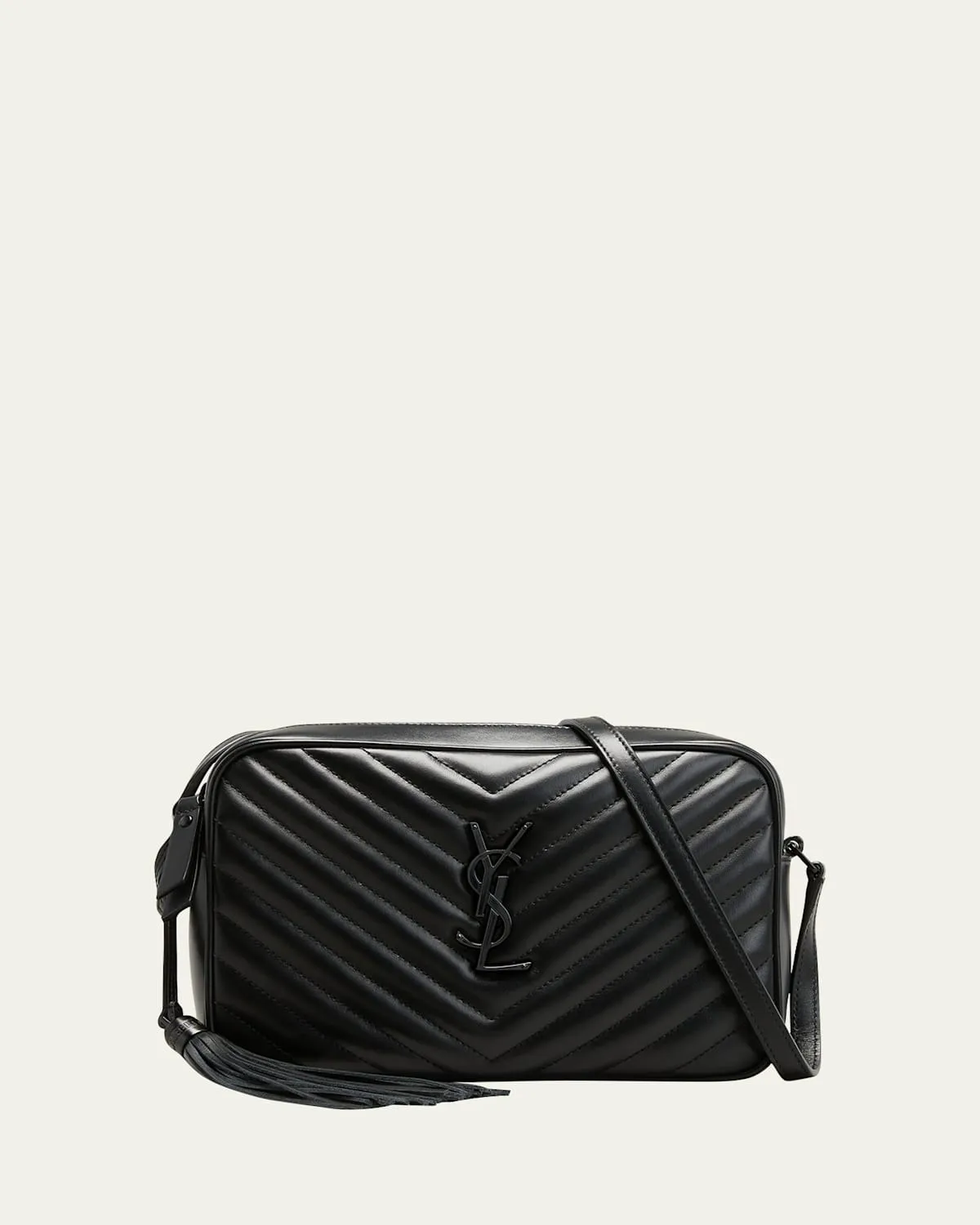 Lou Medium Monogram YSL Calf Crossbody Bag