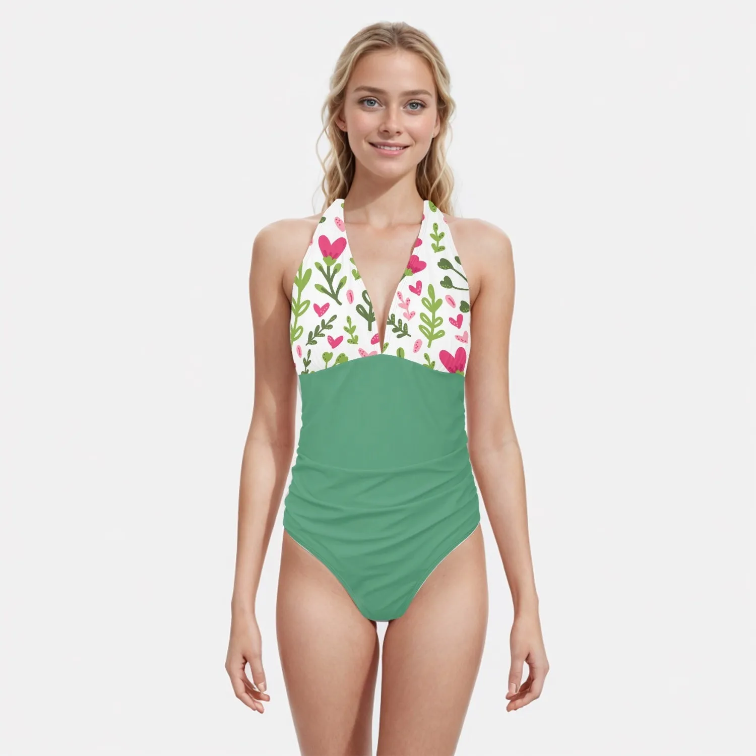 Love Blooms| Women's One-Piece Swimsuit