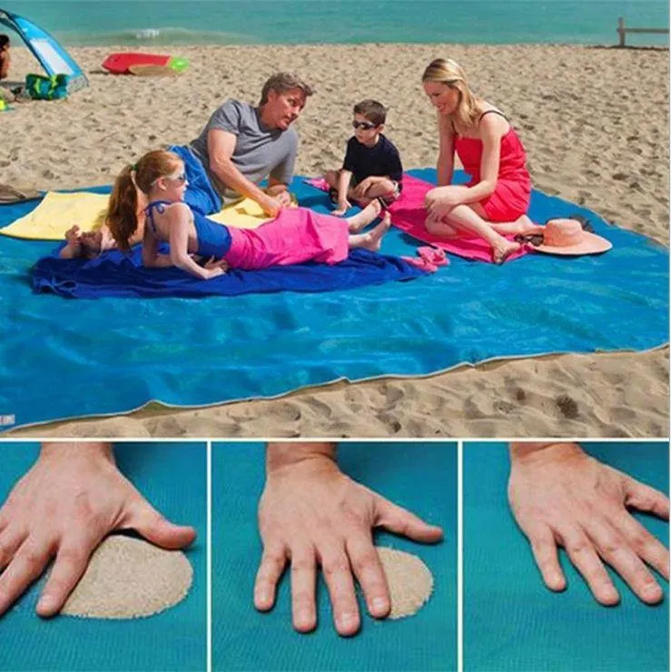 Magic Sand Free Beach Mat