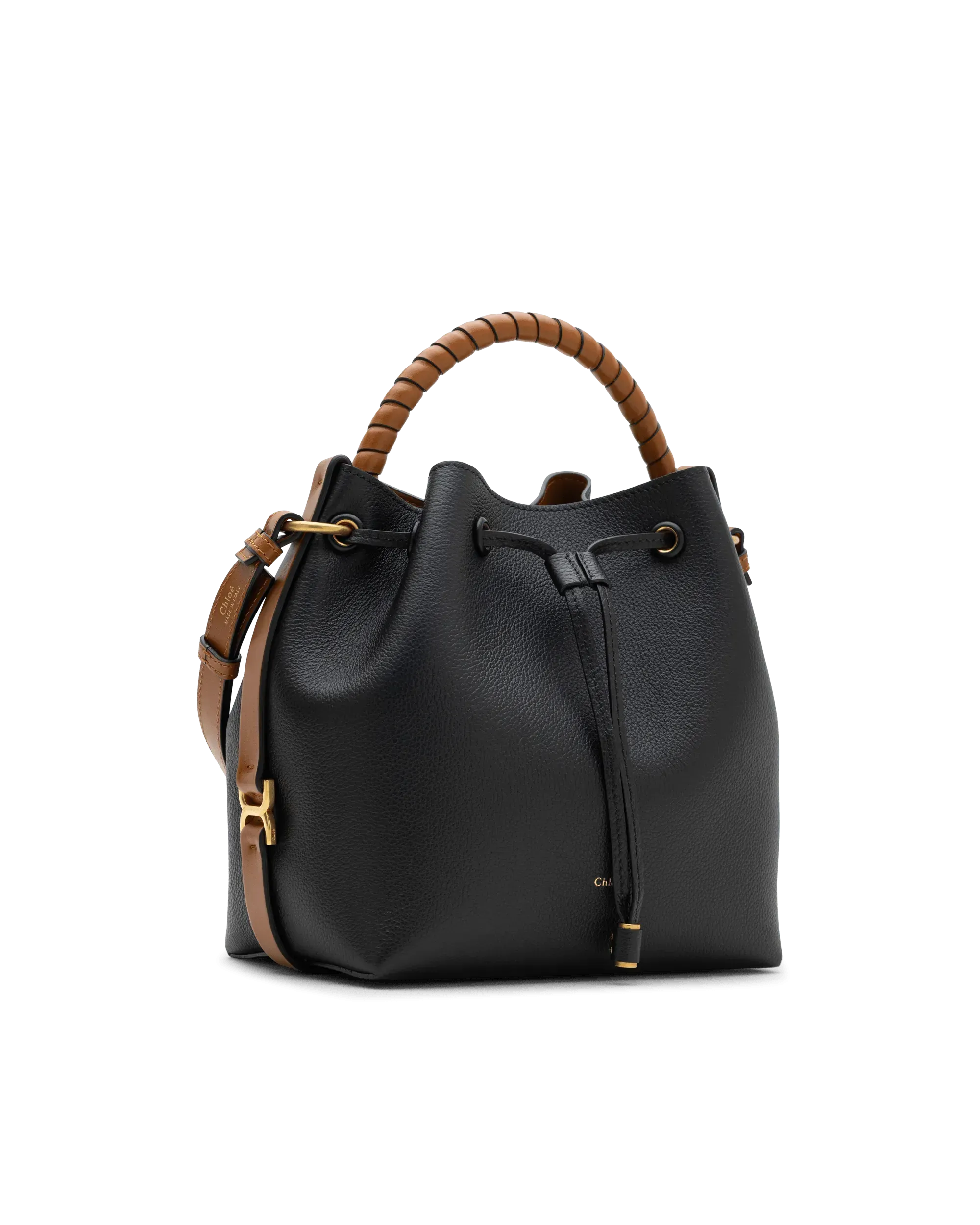 Marcie Leather Bucket Bag