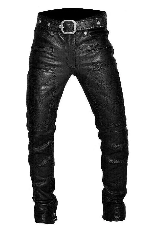 Original Quilted Leather Pants