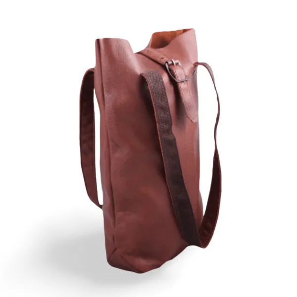 Padstal Wine Leather Sling Bag