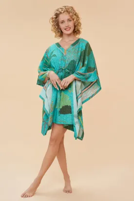 Powder Design Secret Paradise Beach Cover Up- Aqua