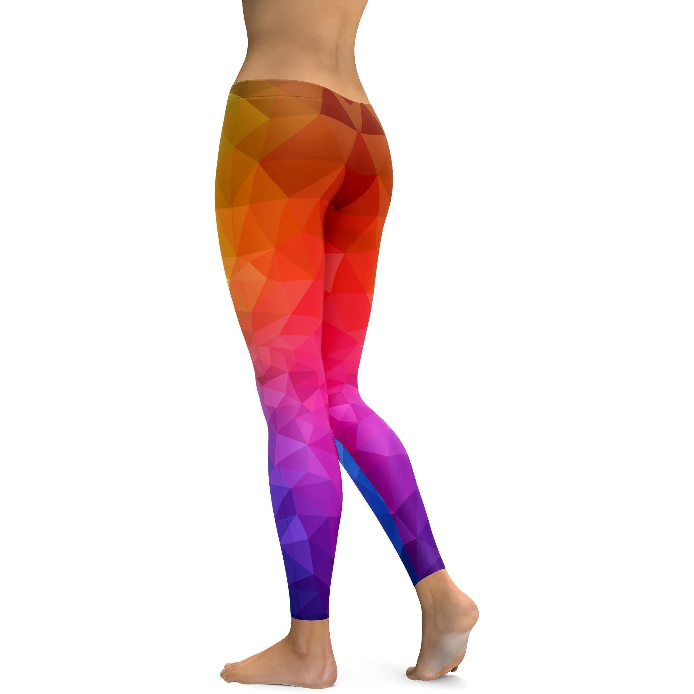 Rainbow Polygon Leggings