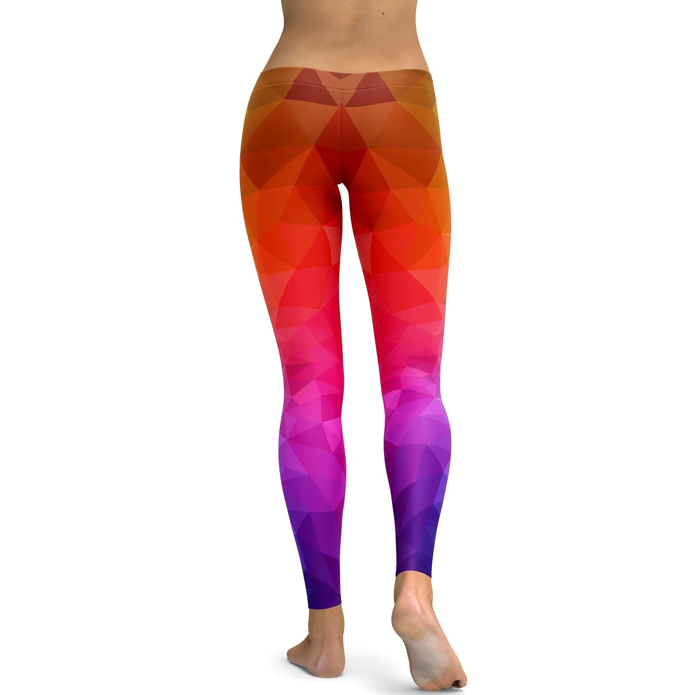 Rainbow Polygon Leggings