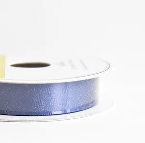 satin ribbon - navy