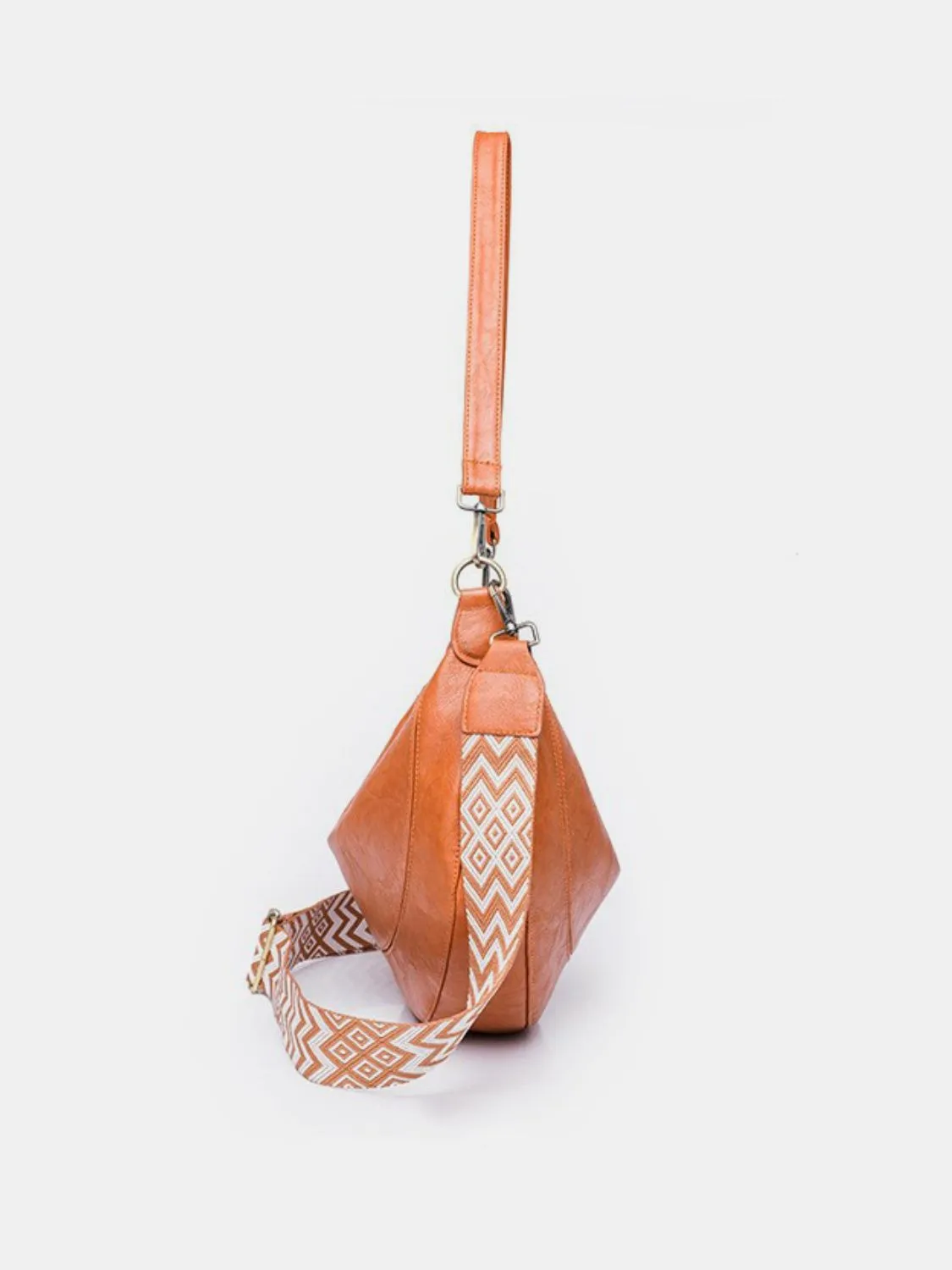 Synthetic Leather Removable Strap Crossbody Bag | Crossbody Bags