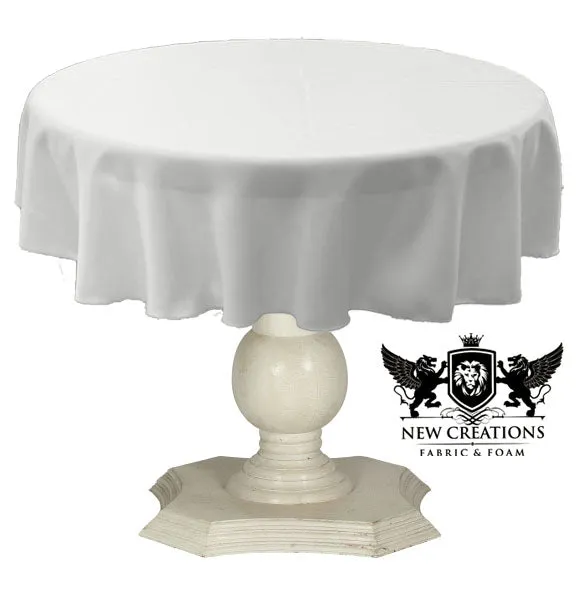 TABLECLOTH DULL BRIDAL SATIN (54" Round)