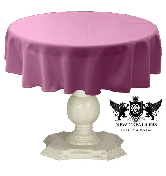 TABLECLOTH DULL BRIDAL SATIN (54" Round)