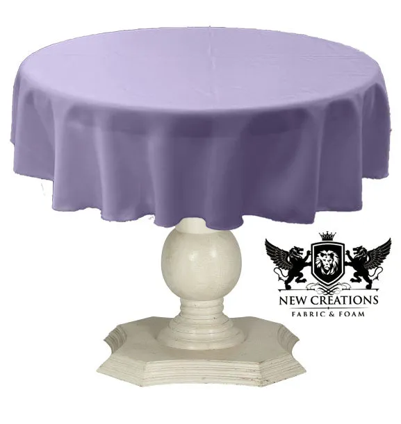 TABLECLOTH DULL BRIDAL SATIN (54" Round)