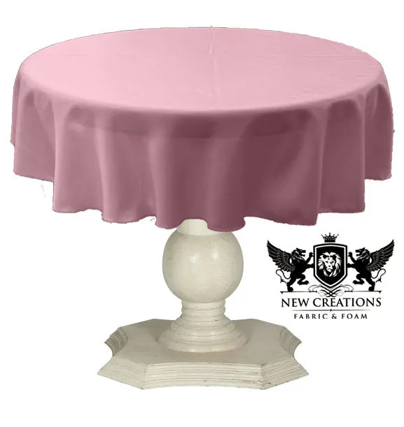 TABLECLOTH DULL BRIDAL SATIN (54" Round)