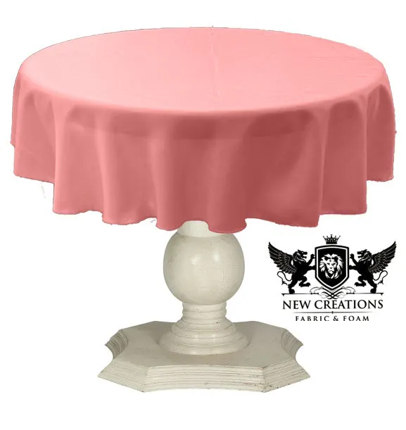 TABLECLOTH DULL BRIDAL SATIN (54" Round)