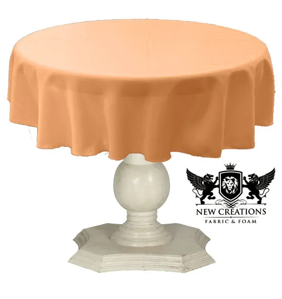 TABLECLOTH DULL BRIDAL SATIN (54" Round)