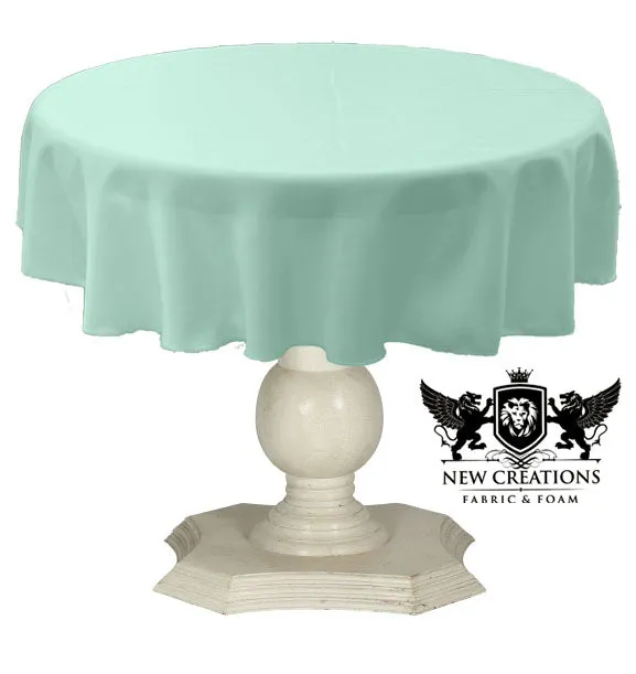 TABLECLOTH DULL BRIDAL SATIN (54" Round)