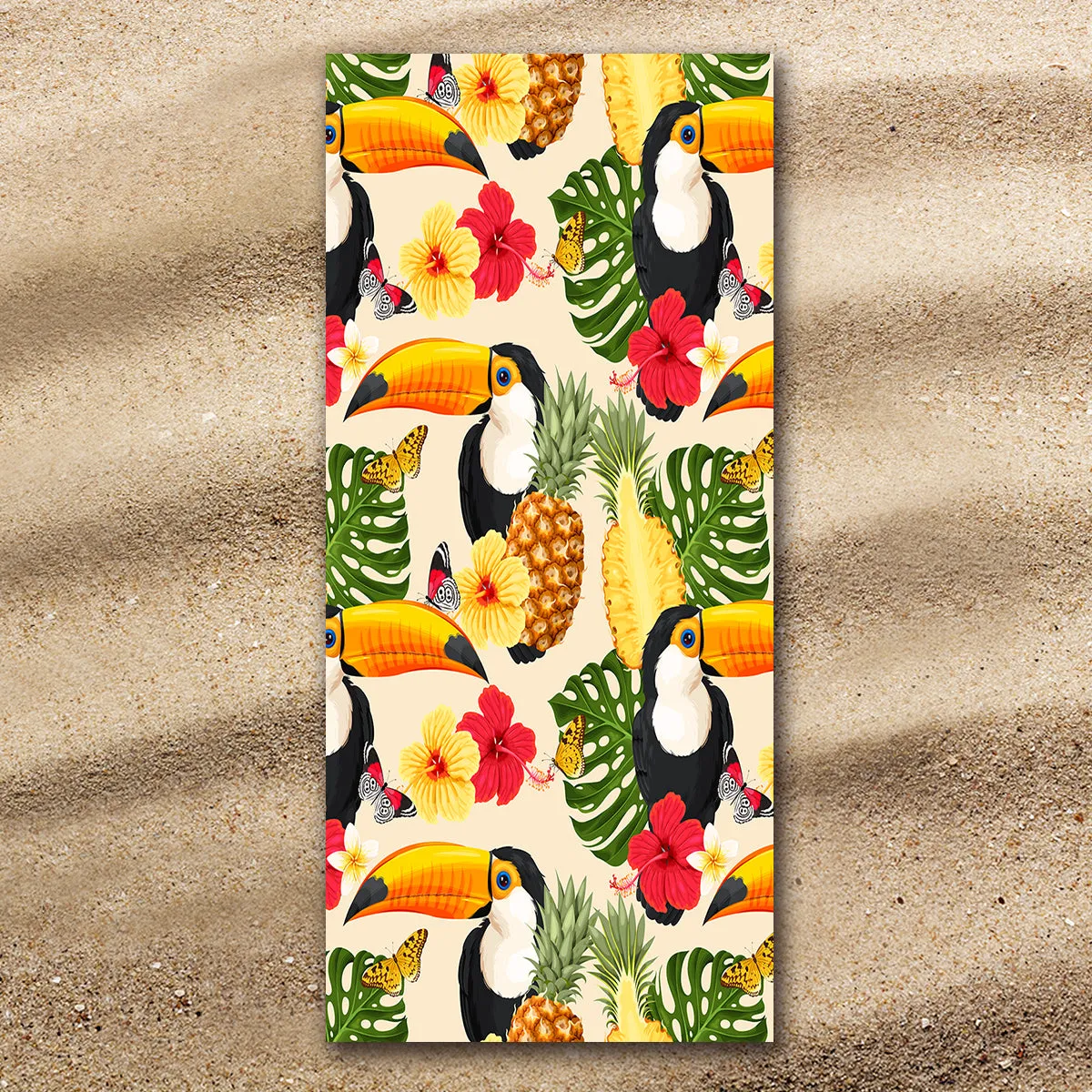 Tropical Toucan Jumbo Towel