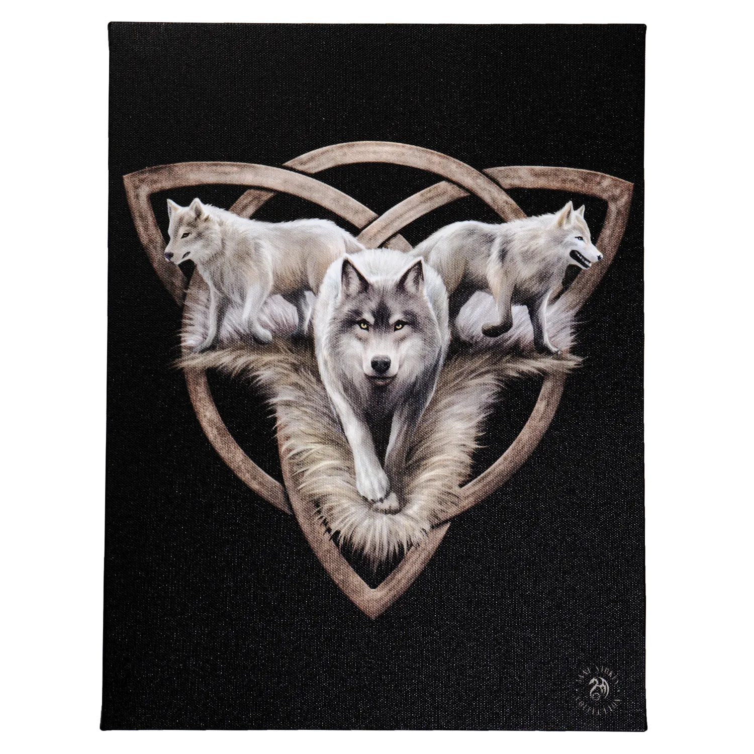 WOLF TRIO CANVAS PRINT C/48