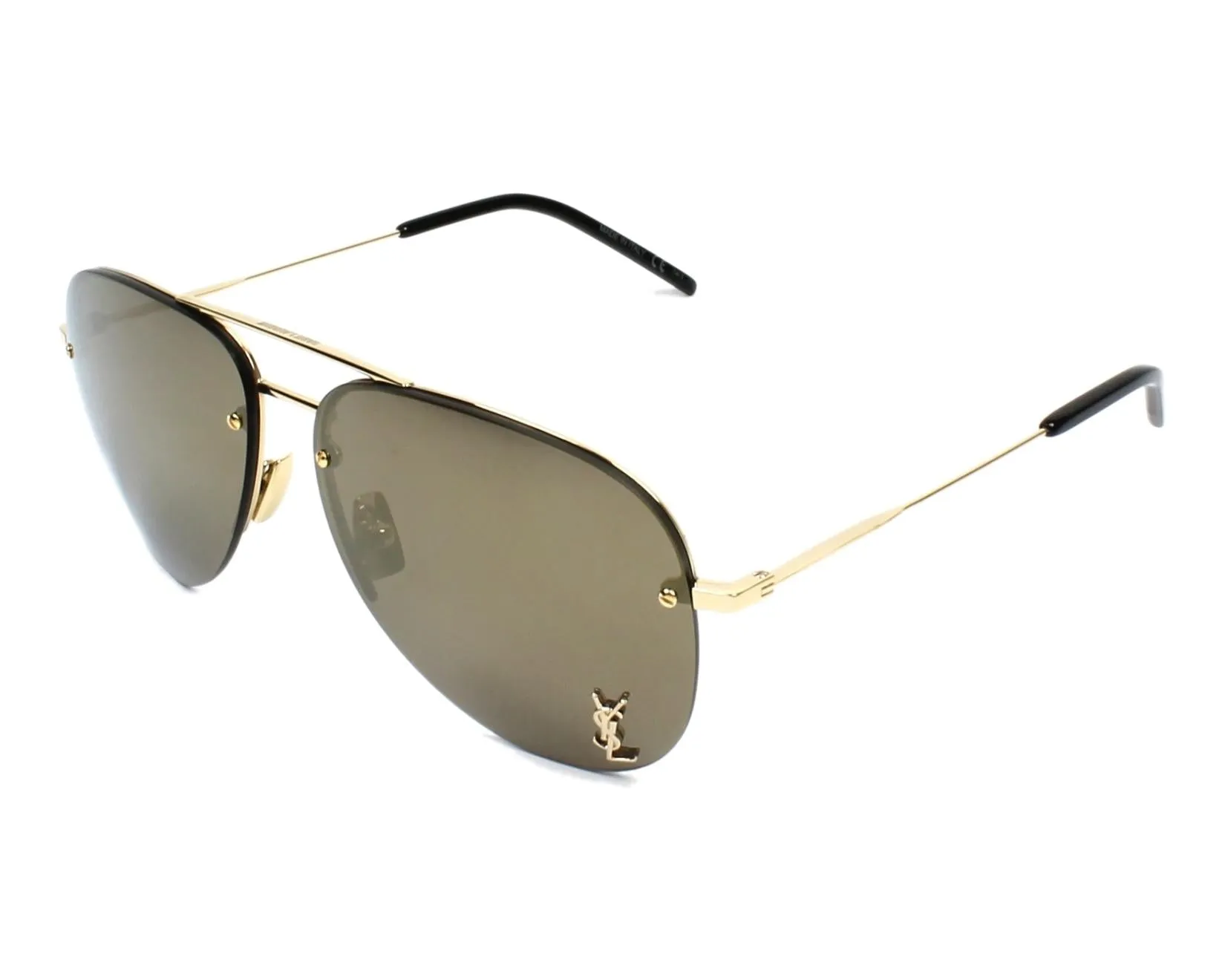 Yves Saint Laurent Sunglasses Aviator Gold CLASSIC 11 M-004 SS23